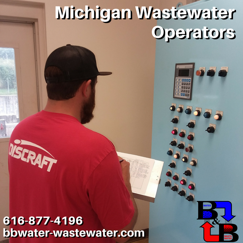 Michigan Wastewater Operators From B&B Water / Wastewater Consultants