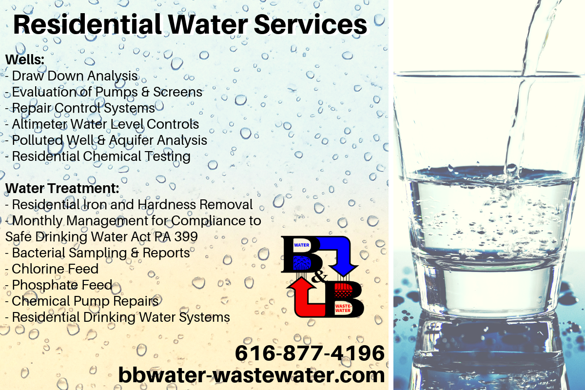 Michigan Water Operators - Residential Water Services - B&B Water ...